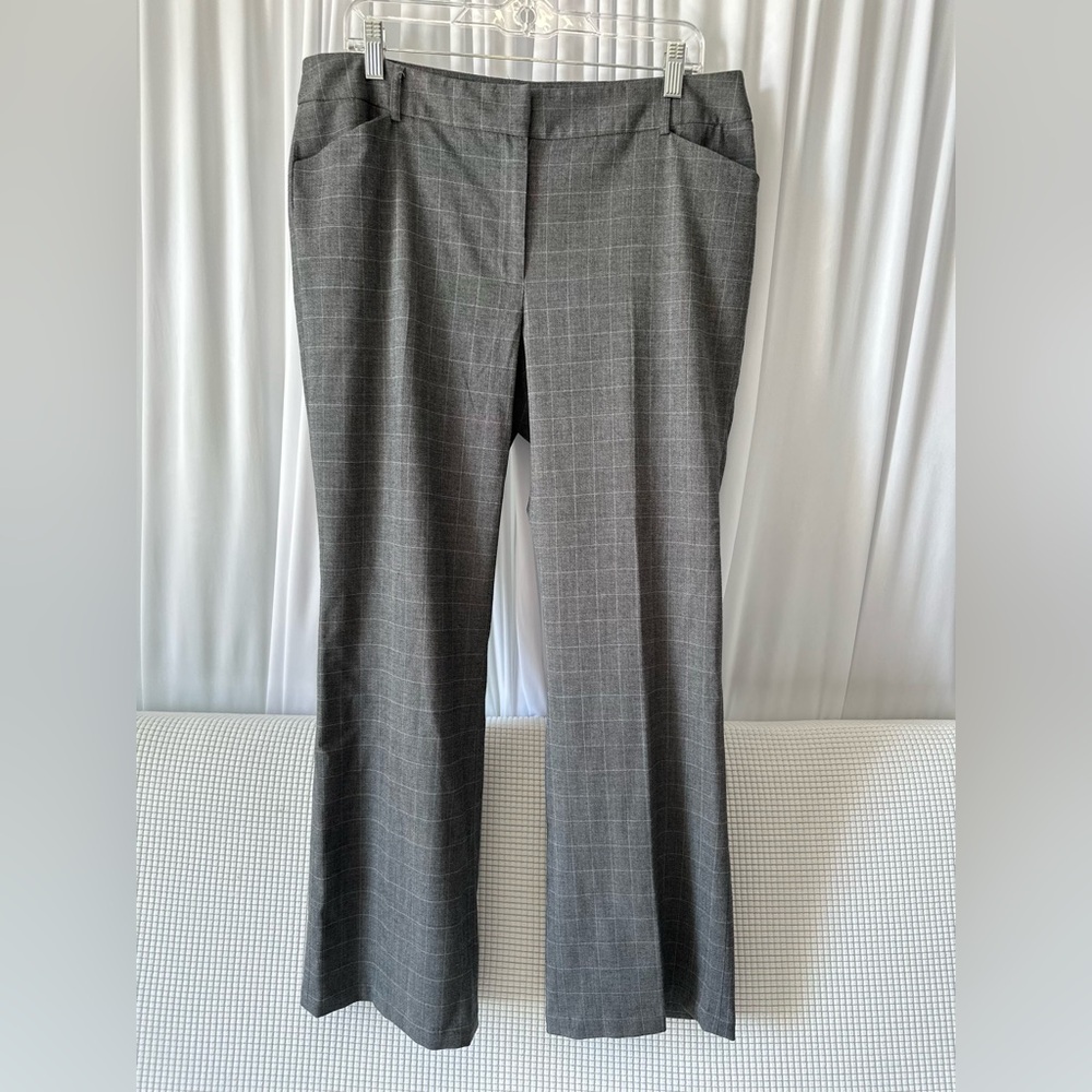 Apostrophe Gray Plaid Trousers
